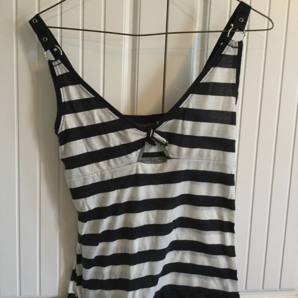 striped tank top